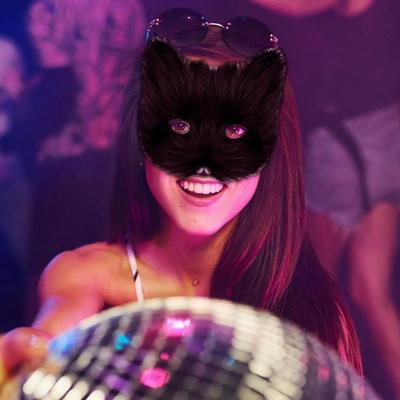 Simulated Fox Masque Adult Halloween Party Cosplay Masque Face Covers Furry Good Detail Club Carnivals Mystery Masquerade Face S