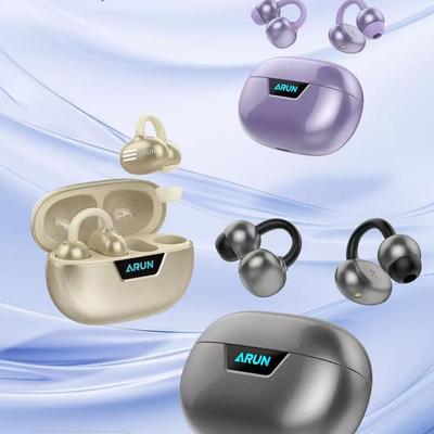 ARUN FS8 Bluetooth Earbuds: TWS 5.3 Wireless Earphones with LED Charging Case, Stereo Sound, Sports Waterproof.