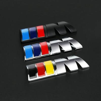 Samochód 3D Tylny Bagażnik Emblemat Odznaka Logo Naklejki Samochodowe BMW F10 F20 F30 E90 F80 F87 X1 X2 X3 X4 X5m X6m M2 M3 M4 M5 M6 Akcesoria Samochodowe