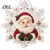 Festive Wall Hanging Ornament Christmas Faux Pearl Painting Suncatcher Kit, Acrylic Snowflake Shaped Board with Lace Adult Crafting Hobby Supplies