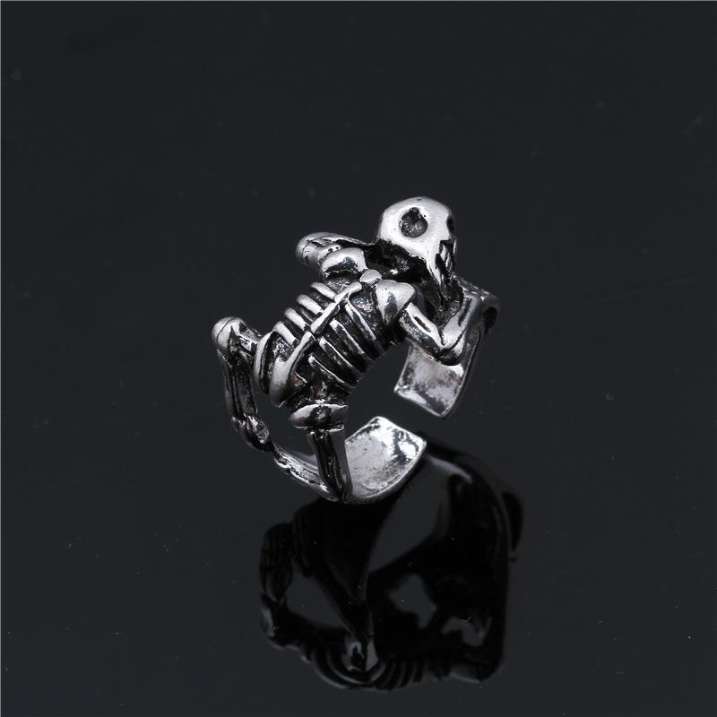 Punk Style Skull Ring