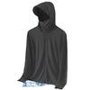 Men's Summer Hooded Ultra-Thin Ice Silk Sun Protection Windbreaker for Outdoor Fishing