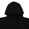 Men's Solid Hooded Zip Up Fleece Sweatshirt.