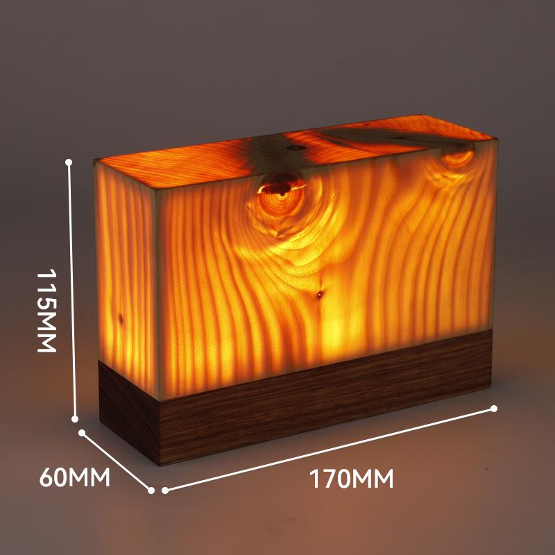 Gift Night Light: Cafe Atmosphere Lamp for Bedroom, Study, Outdoor Camping, and Picnic