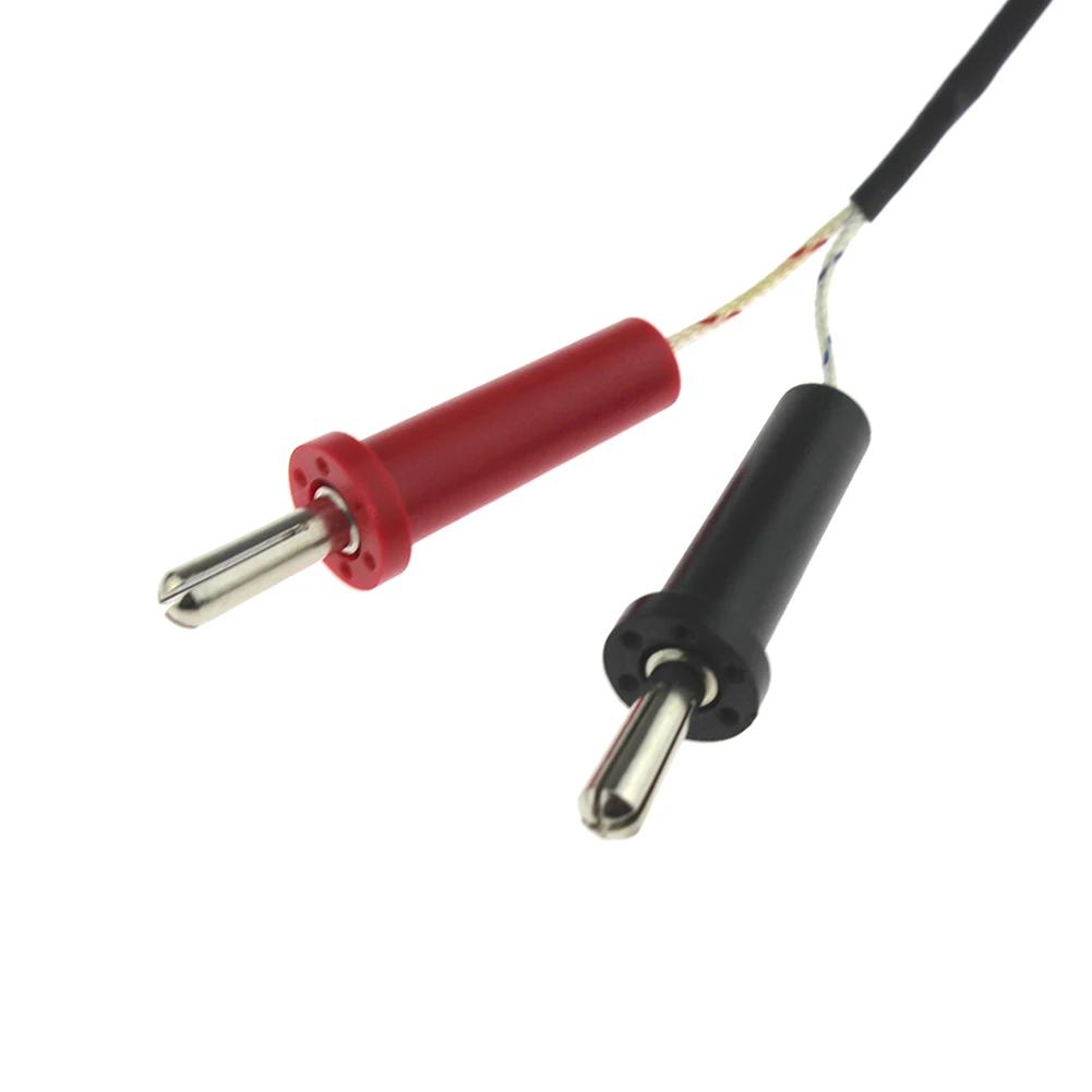 K-type Thermocouple Sensor Digital Probe Tester 100cm 1M Wire Temperature Measuring 1.4cm Interface Temperature Sensor