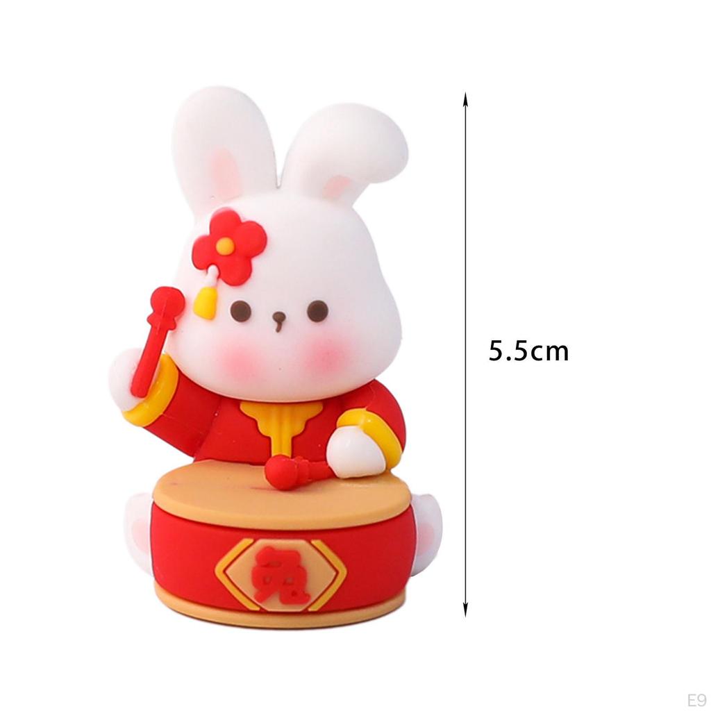 Cute Miniature Figures Statue Art Sculpture Crafts for Home Shelf Living Room Decor Car Dashboard