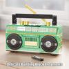 Non-Toxic 781Pcs Vintage Radio Recorder Building Block Toys Sets 3D Puzzle Model Creative Desk Decor For Collectors Christmas Gifts