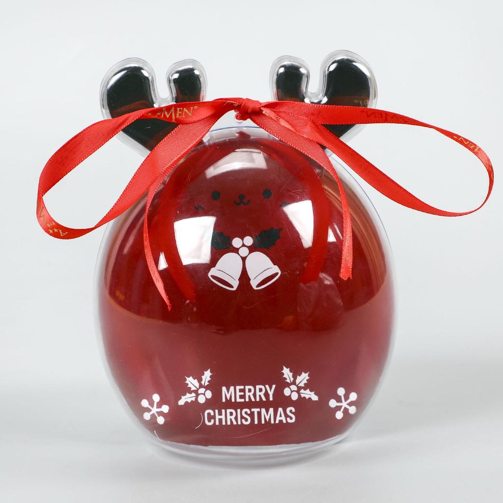 Clear Acrylic Christmas Ornament: Creative Hanging Ball for Holiday Decor or Preserved Flowers