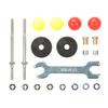 Tamiya Grade Up Parts No.408 GP.408 Long Stabilizer Low Friction Plastic Roller (13mm) Set 15408