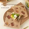 Disposable Oil-Proof Food-Grade Sandwich & Burger Wrapping Paper Liner