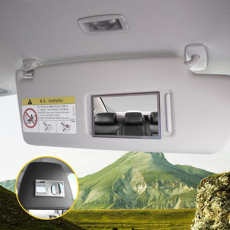 Sun Visor Vanity Mirror PORTABLE Lighted Clip On Car Interior Makeup Mirror