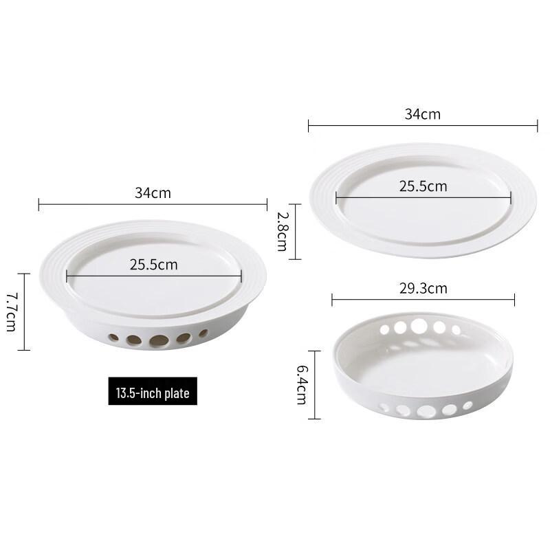 Ceramic Candle-Heated Restaurant Warming Plate