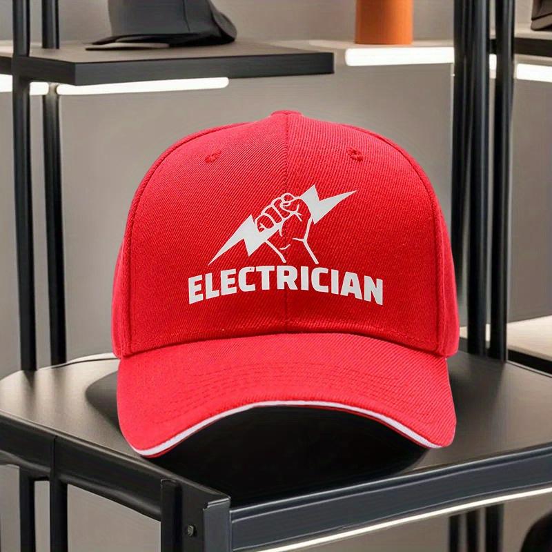 Fell in Love with an Electrical Engineer  Adjustable Lightweight Dad Hat Featuring a Power Graphic PrintBlack Unisex Work Cap