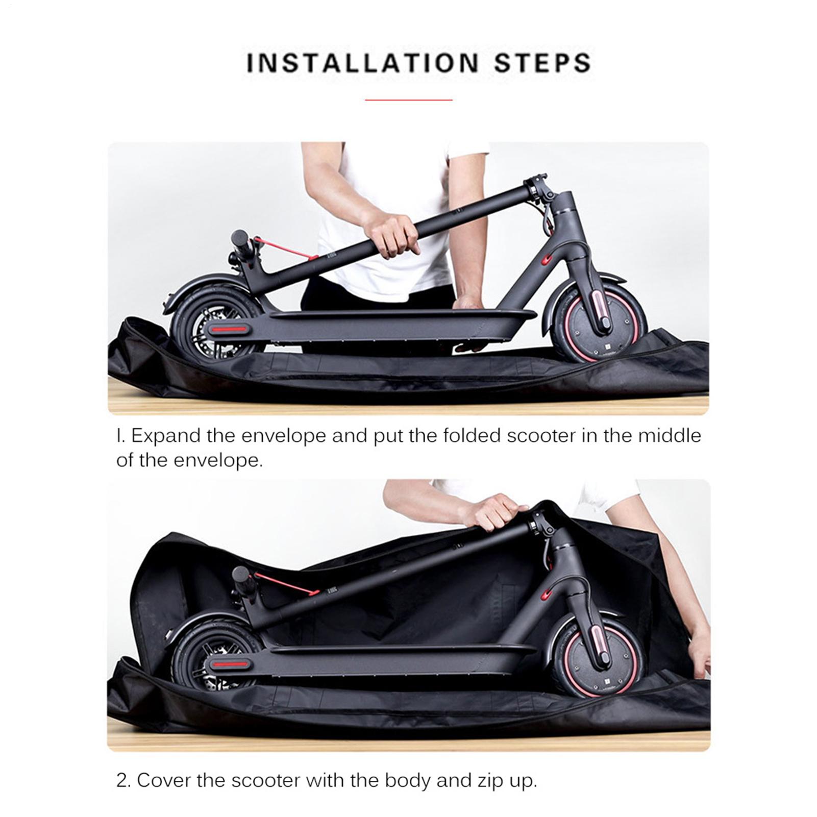 

Folding Scooter Carry Bag Waterproof E-Scooter Storage Bag Cover Oxford Skateboard Carry Bag Dustproof for M365 CN