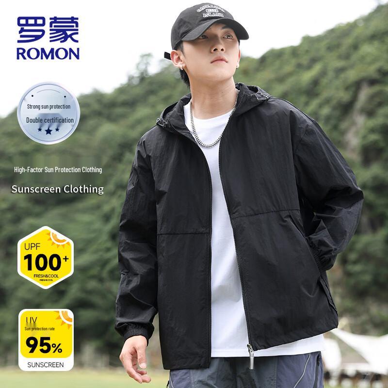 ROMON Men s UPF100 Sun Protection Ice-Cool Jacket 2XL