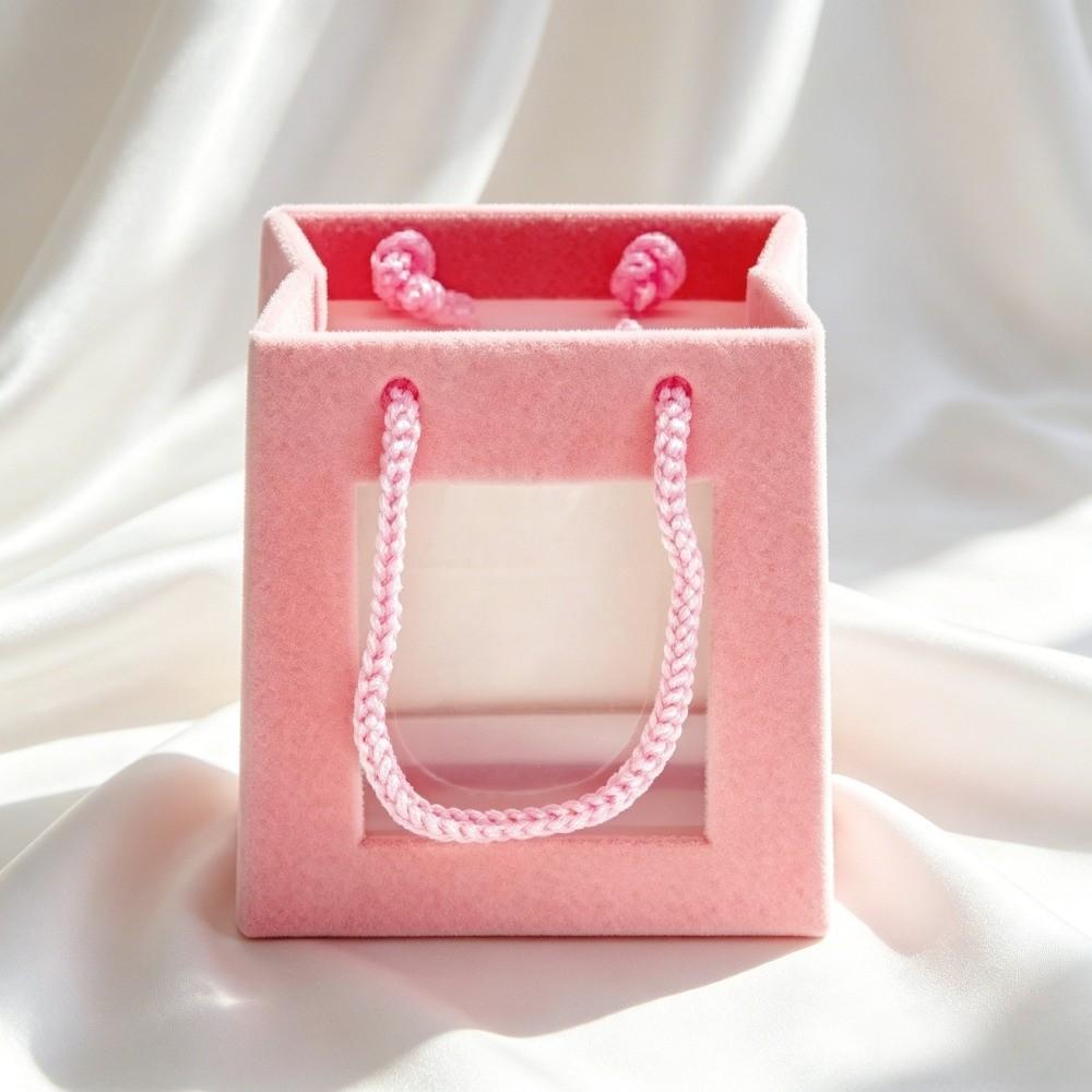Storage Christmas Jewelry Box Anti-collision Flannel Jewelry Organizer Propose