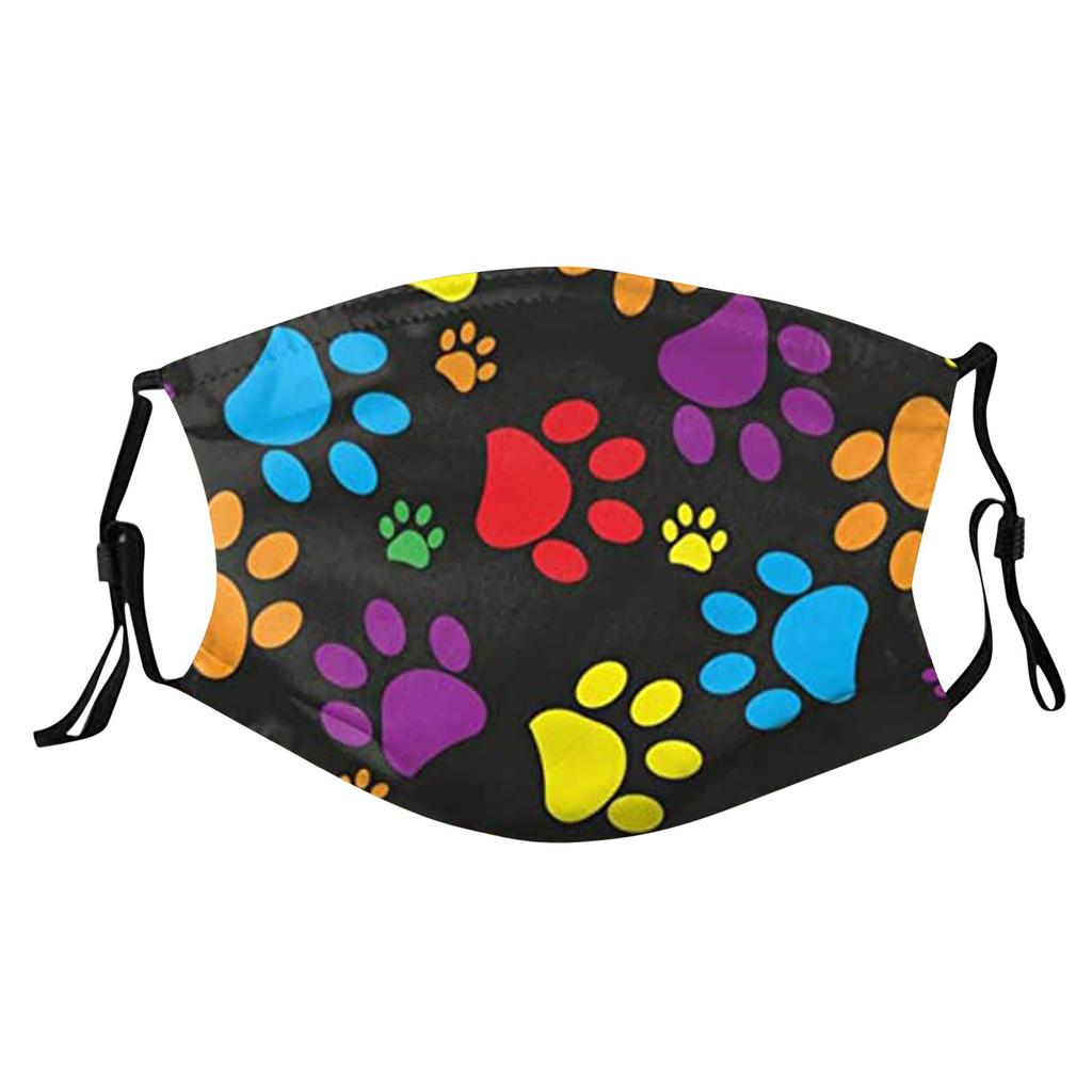  Dog  PrintAdult Mask Washable Reusable Pollution Cover Face 