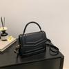 Women'S Bag Small Square Bag Press Shell Versatile Shoulder Bag Foreign Style Handbag Fashion Messenger Bag