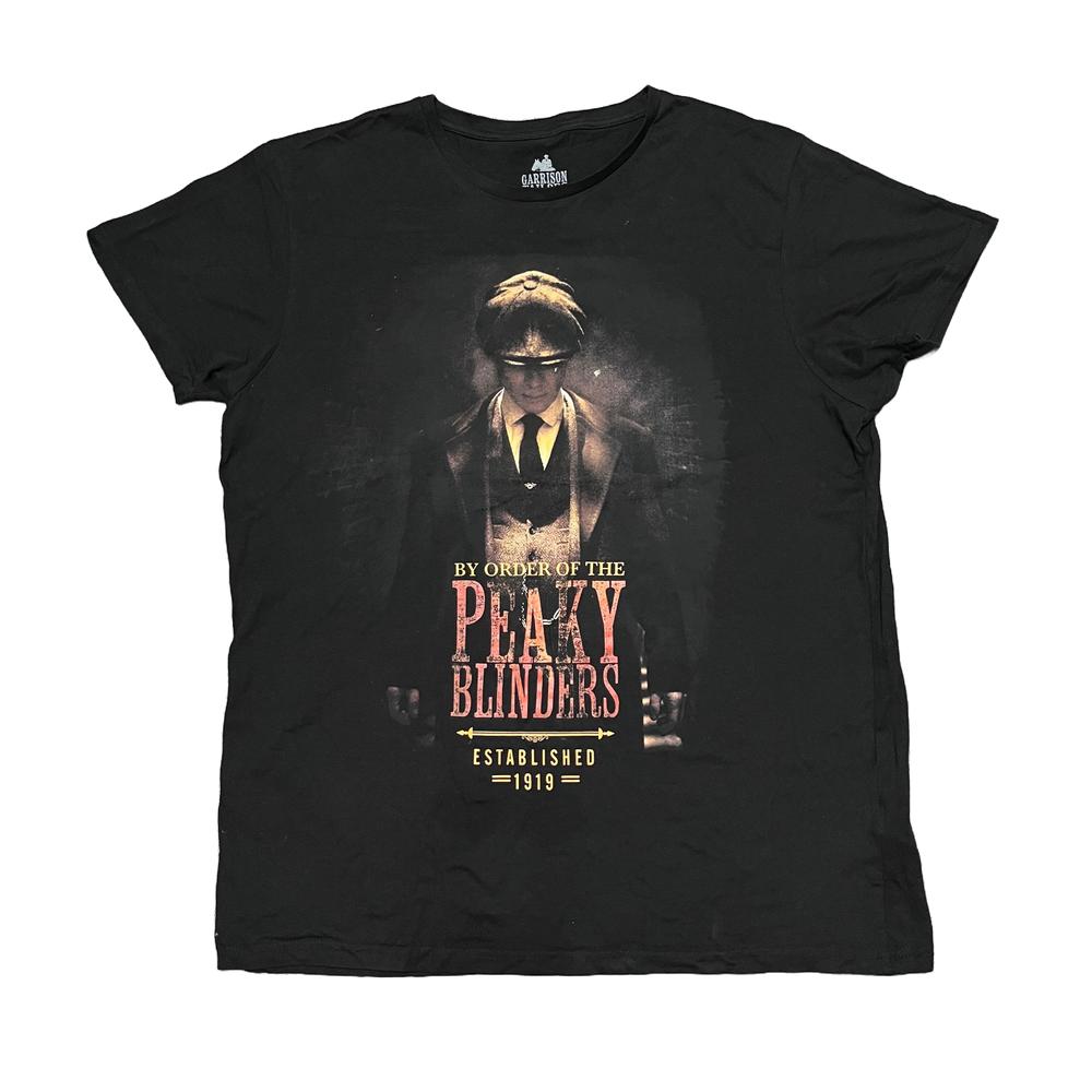 Peaky Blinders Shirt XL Black Tv Show Movie Promo Graphic Tee Cillian Murphy Y2K M