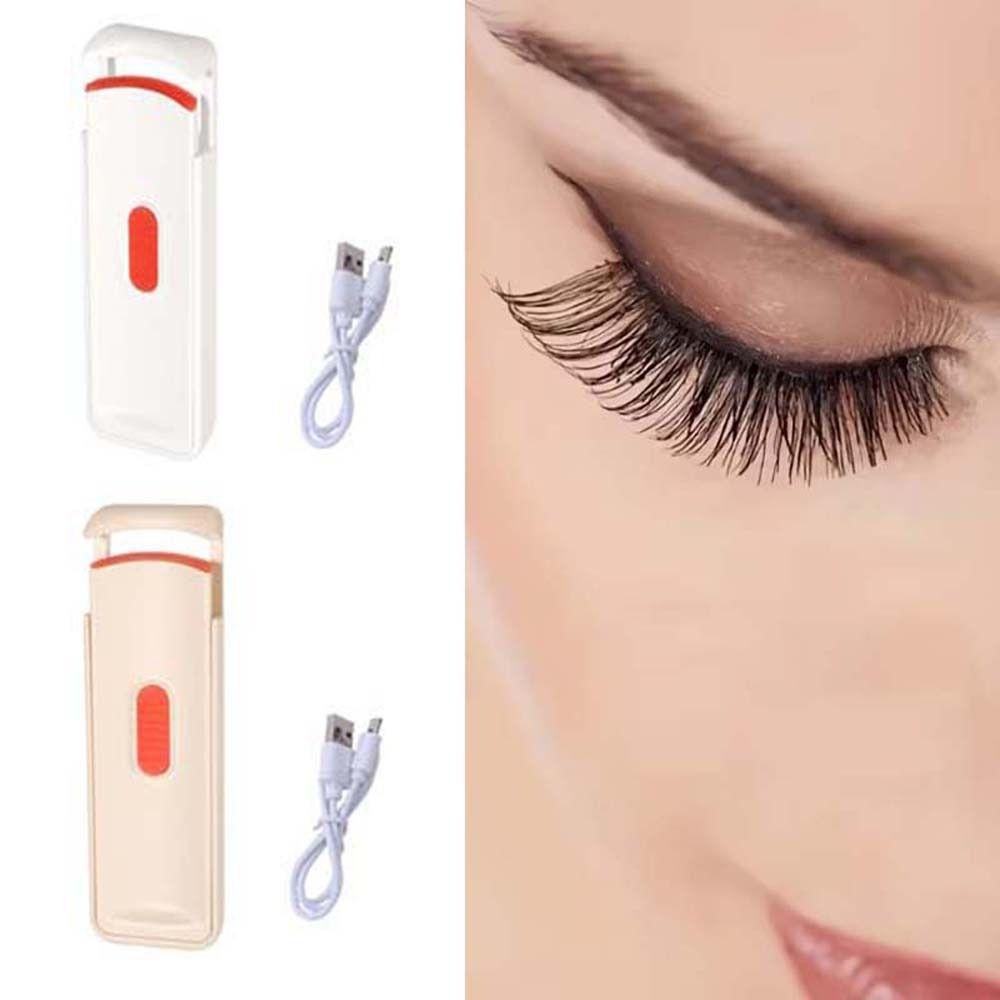 Fast Heating Heated Eyelash Curler Makeup Tools Lash Curling Applicator  Makeup