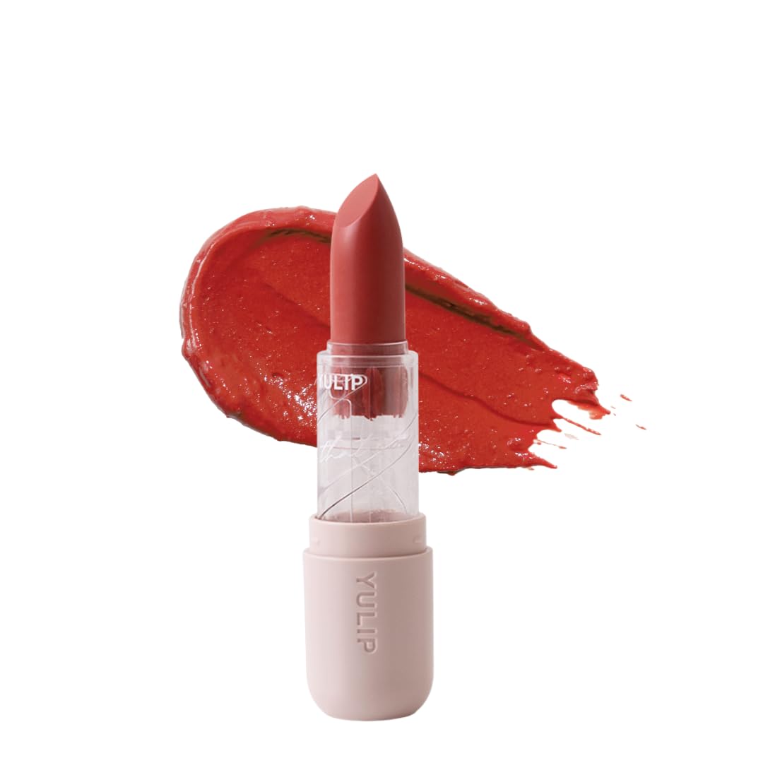 

YULIP Tinted Lip Korean Naturally Derived Balm Vegan, Cosmetics, Non-Drying, Moisturizing, (Coral)