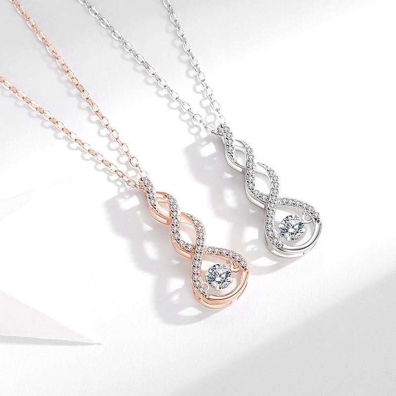 

Ювелирные изделия из стерлингового серебра, умный стиль, креативный дизайн, ювелирное ожерелье, темпераментное универсальное ожерелье