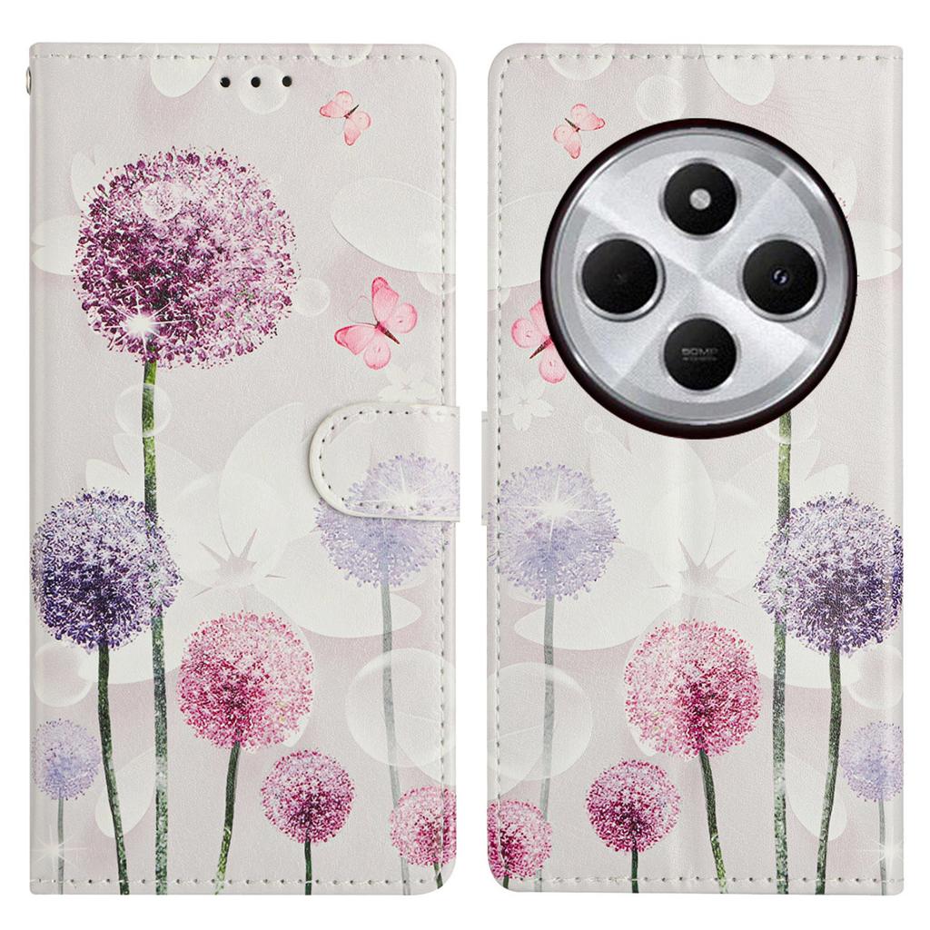 Leather Case For Xiaomi Redmi 14C 4G/Redmi A3 Pro 4G/Poco C75 4G Pattern Printing Wallet Stand Flip Phone Cover