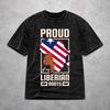 Men Women Wased T-shirts Liberia Independence Day Printed Shirt Outfit Oversize  Tee Shirts