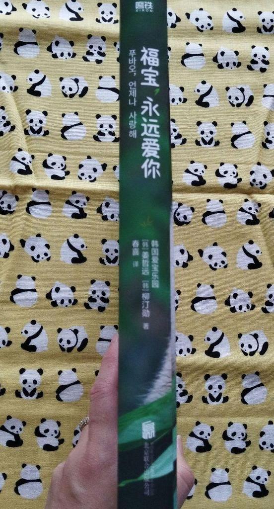 [USED] Rare item! Panda photo book "Fukuho: I Love You Forever" with bonus