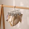 Socks Drying Rack with 10 Clips Multi-Function Dormitory Student Home Balcony Drying Clips Underwear Drying Clips