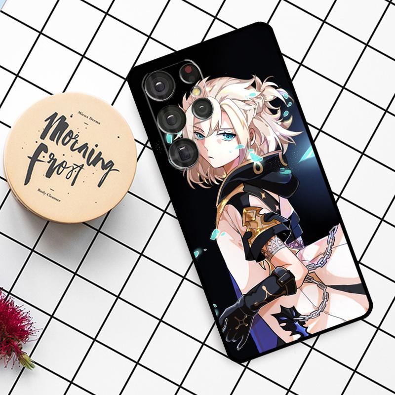 Albedo Genshin Impact Case For Samsung Galaxy S24 FE S20 FE S21 S22 S23 S24 S25 Ultra S9 S10 S25 Plus Phone Cover