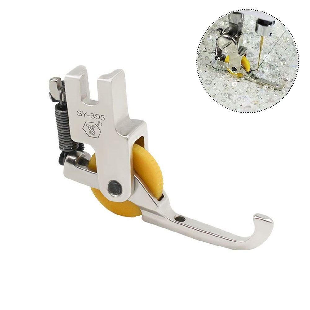 Durable Bead Sequin Press Foot Steel Narrow Press Foot Model Wedding Dress Bead Fabric