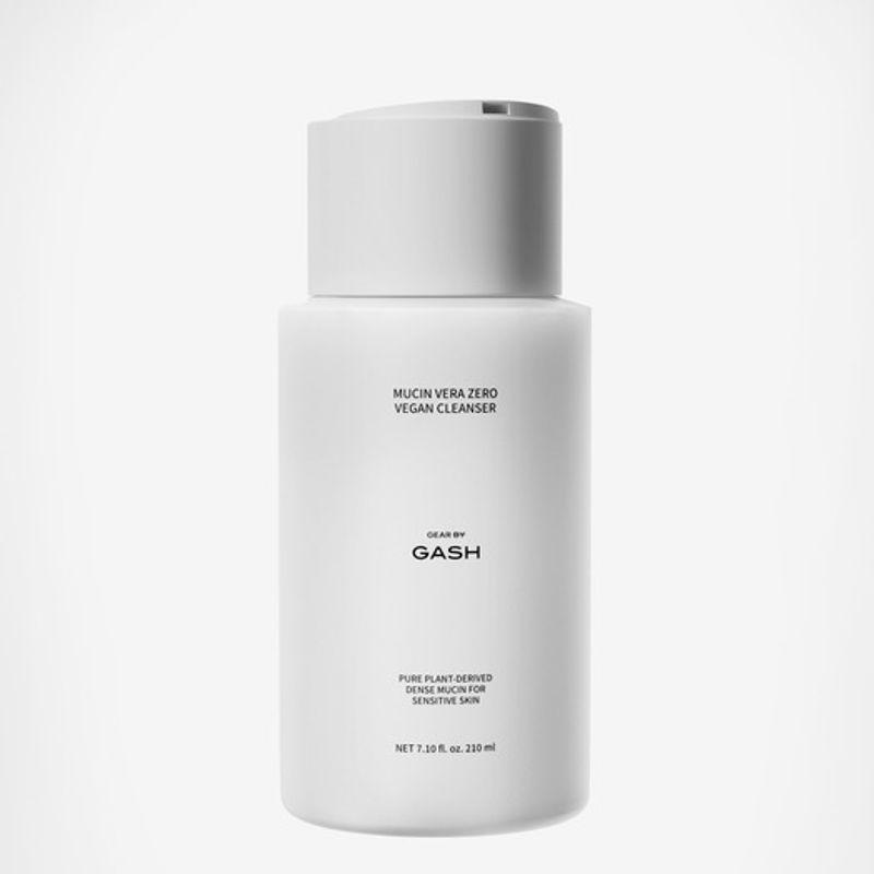 GearbyGASH Trouble Zero, Non-irritating Mucin Vera Zero Vegan Cleanser 210ml Musinvera Zero Vegan Cleanser