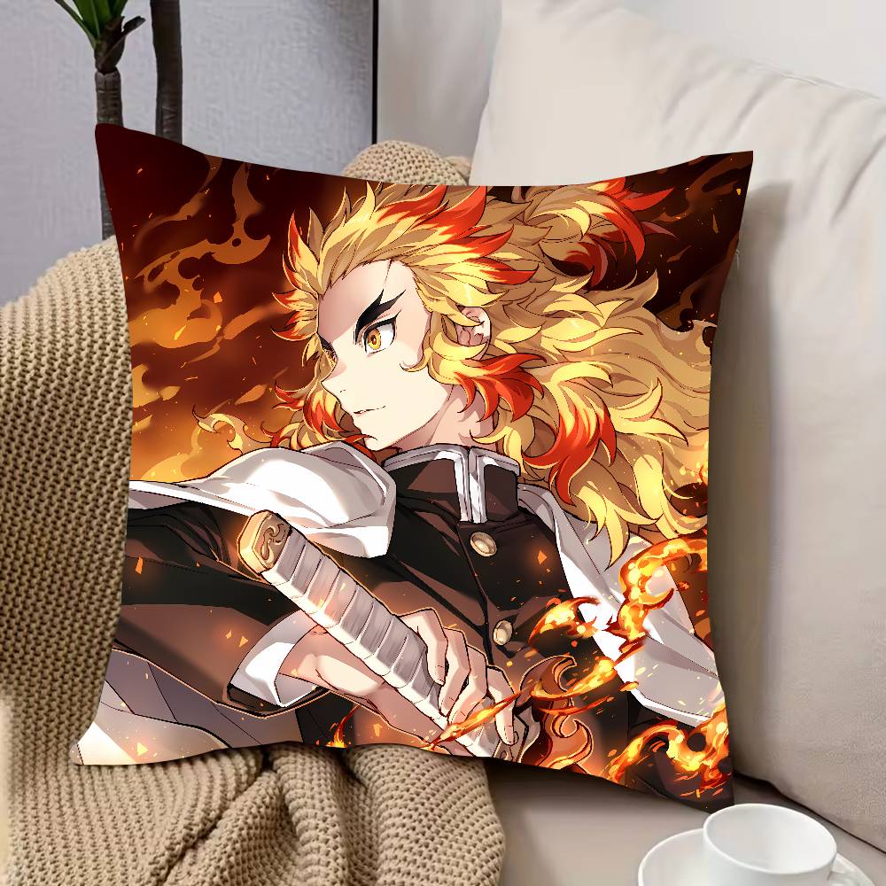 New Movie Popular D-DEMONS Cool S-LAYER Anime Pillow Case Toon Gift Cushion Cover Bedroom Home Sofa Chair Seat Decor Pillow Case