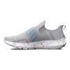 Under Armour Surge 3 Slip Paint Splatter Kadın Spor Ayakkabı Beyaz Halo-Gri Blizzard 3026851-100