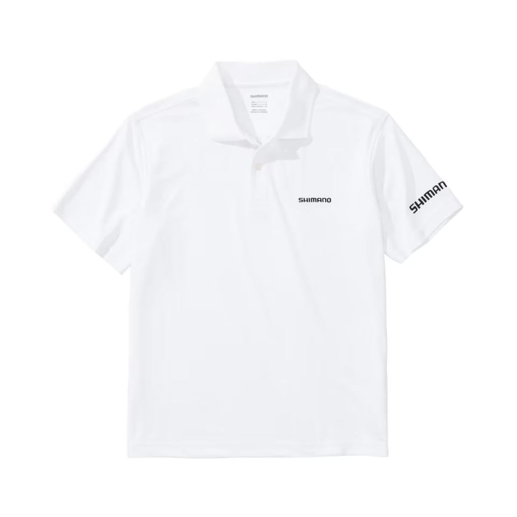 

Shimano Sun Protection Polo Shirt White M SH-063Y білий