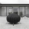 Round Cover For Fire Pit Weatherproof Dust-Proof Round Fire Pit Protector For Outdoors For Snow Debris Bird Droppings Rain