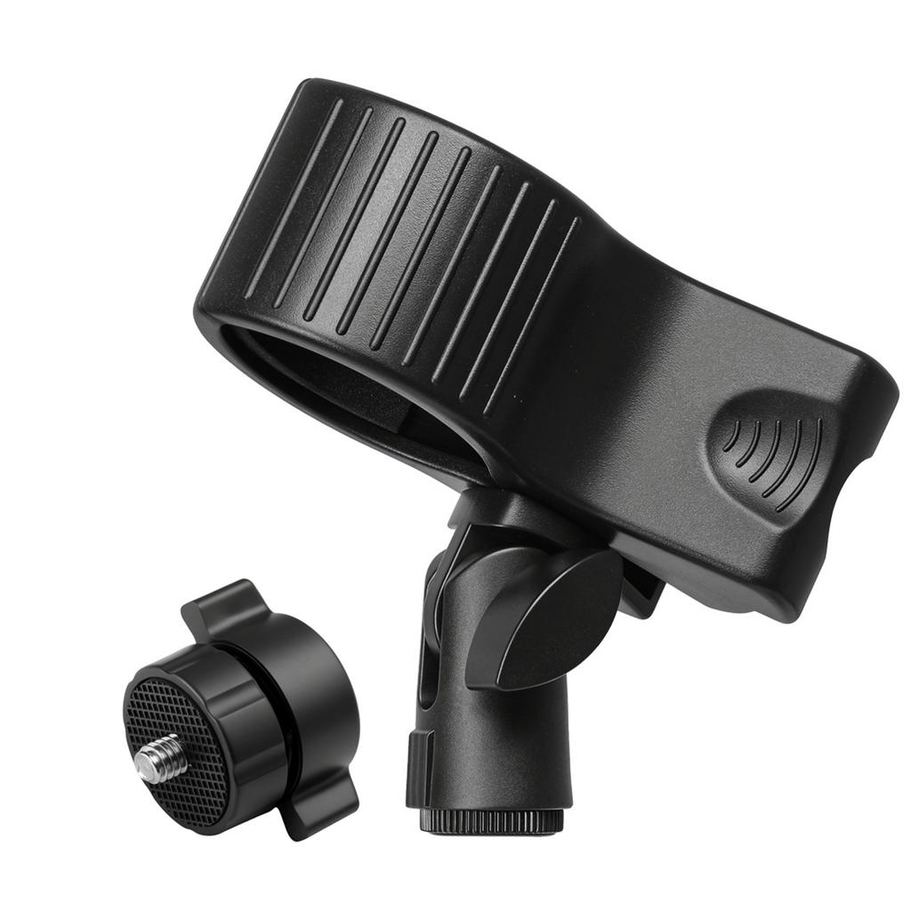 Desktop Microphones Mount Holder Plastic Construction Spring Mechanism for Recording Studios Live Streaming Broadcasting