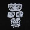 Face Paint Stencils Professional Body Art Paint Stencils Reusable For Adults Kids Easily Use Templates For Parties Makeup Tools