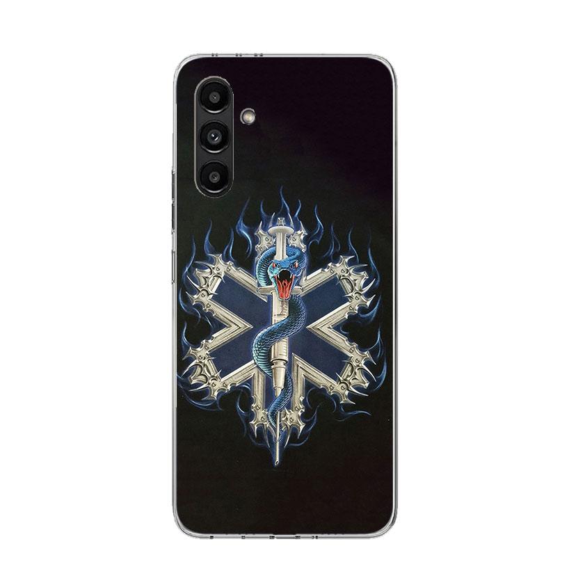 EMT EMS Medical Rescue Phone Case For Samsung Galaxy A17 A16 A14 A15 A13 A57 A56 A54 A55 A53 A37 A36 A34 A35 A33 A26 A24 A25 A23