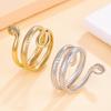 Personalized Stainless Steel Retro Snake Ring - Punk Boyfriend Style