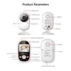 2.4-inch Two-Way Audio Baby Monitor with Lullabies