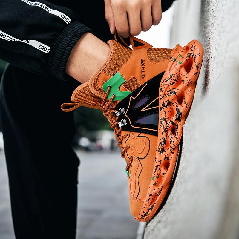 Pánské boty Tenisky Pánské tenisky Luxusní boty Pánské ležérní Trenér Závody Prodyšné módní povaleče na běhání Boty pro muže