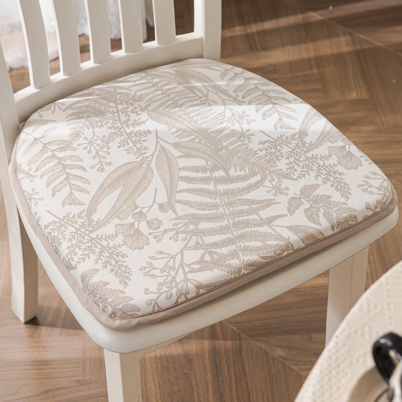 

Vintage Plush Thickened Sponge Seat Pad Removable Washable Four Seasons Universal Horseshoe Shape Cushion Home Office Chair S195 Square 45x45cm