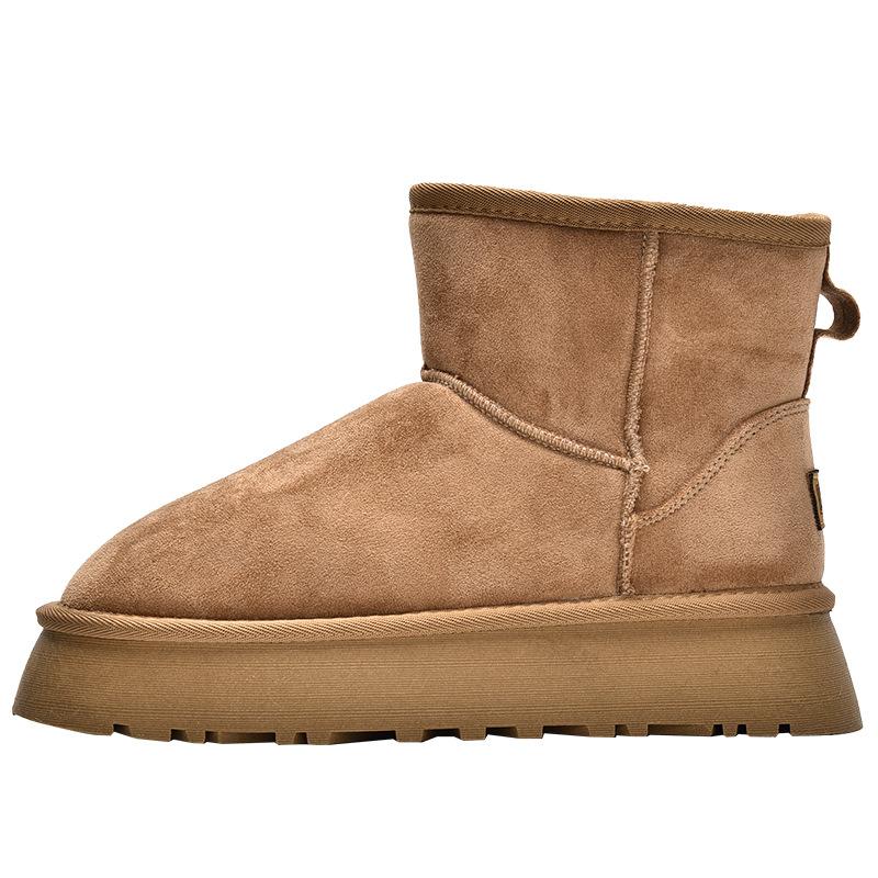 New product hot sale winter new snow boots women's thick-soled cold-proof warm velvet cotton boots 3702