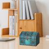 Vintage Storage Storage Organizer Crate With Lock Handmade Green Vintage Keepsake Box For Women Mother Home Bedroom Tabletop