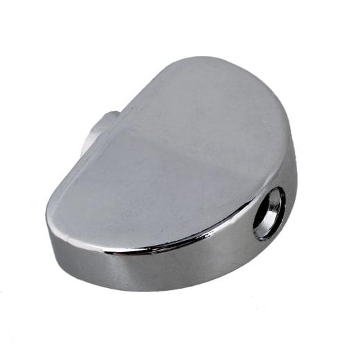 Yibuy 6-Pack Silver Alloy Guitar Machine Head Buttons, Easy to Install Tuning Pegs, Rust-Resistant and Durable