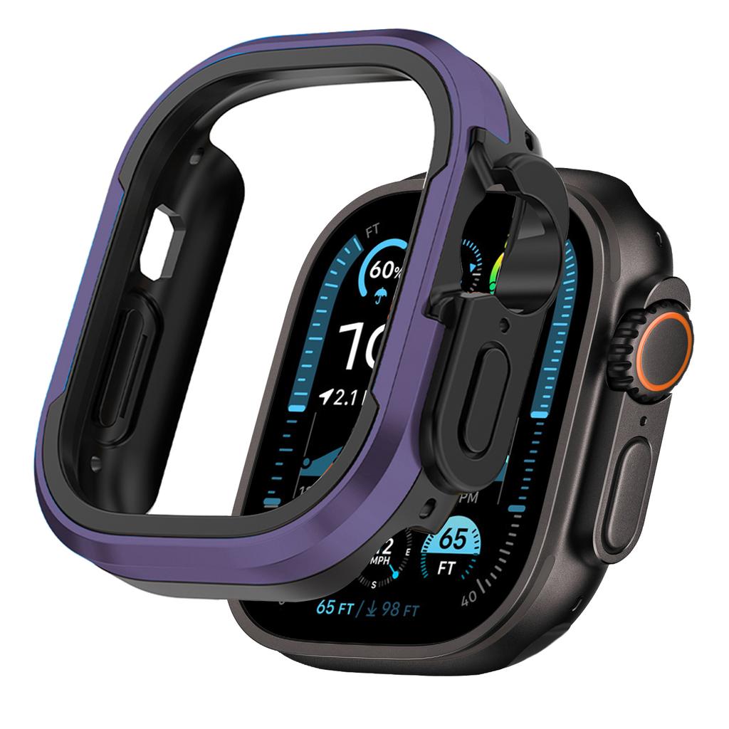 Metal Case For Apple Watch Ultra 3 49mm Accessories Protector TPU Bumper Tempered for iWatch Series11 10 9 8 7 6 Se 46mm 45mm 41mm 44mm 40mm Cover