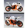 Welly 1/10 KTM 1190 RC8 R Alloy Sports Motorcycle Model Simulation Metal Toy Street Racing Motorcycle Model Collection Kids Gift
