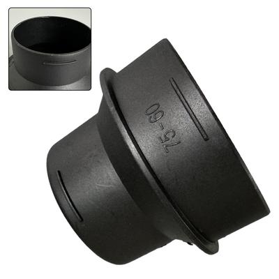 75mm auf 60mm Adapter Konverter für Webasto Heizung Heizungsinstallation 11*8*7CM Einfach zu bedienen Keine Verformung Zuverlässige Materialien